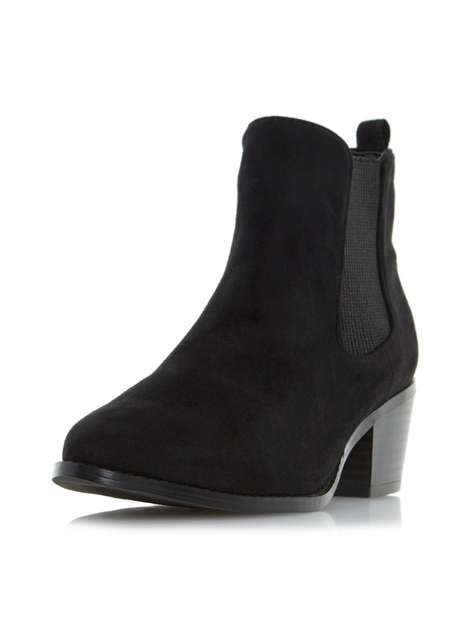 ** Head Over Heels 'Perina' Black Ankle Boots
